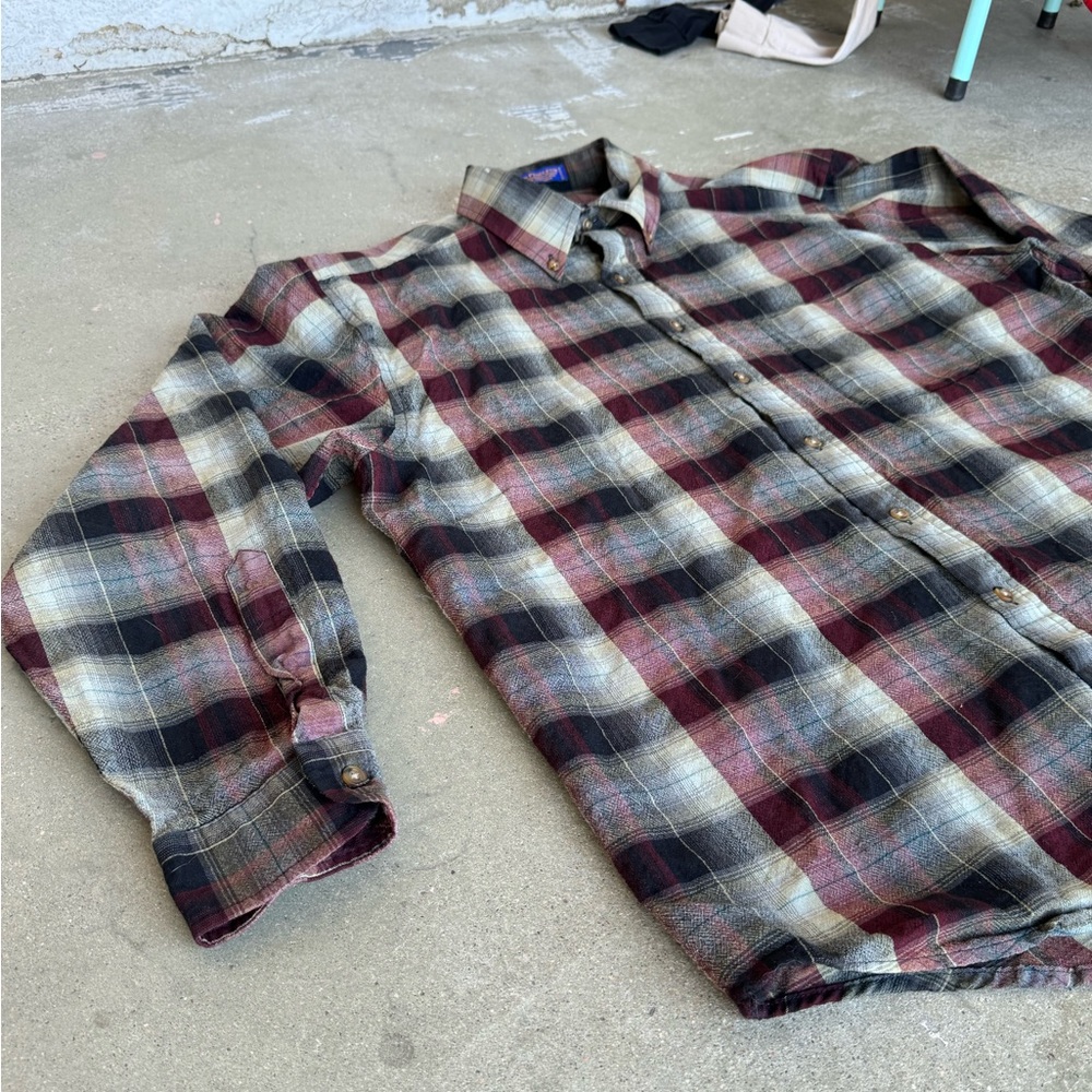 Vintage Pendleton worsted wool button up